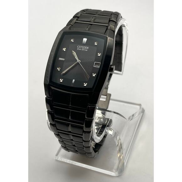 Citizen Echo Drive E1111-S049377 Womens Mens Watch 31mm WR Date Time Wrist 5.25" - Picture 1 of 8